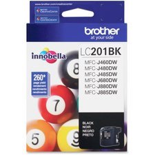 Brother  Inkjet Cartridges LC201BLK Black