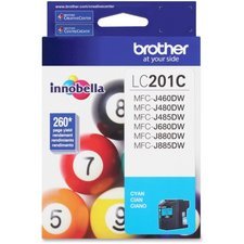 Brother Cyan Inkjet Cartridges LC201CS 