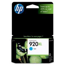 HP 920XL High Yield Cyan Ink Cartridge CD972AN