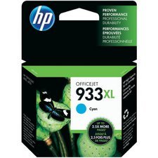 HP 933XL High Yield Cyan Ink Cartridge CN054AN