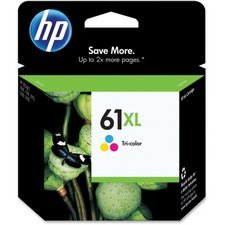 HP 61XL-Inkjet Cartridge, CH564WC, Tri-Colour