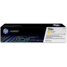 HP 126A Yellow LaserJet Toner Cartridge CE312A