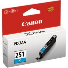 Canon Inkjet Cartridges # 251 Cyan