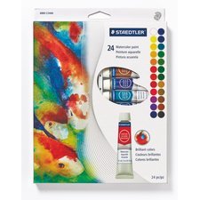 Staedtler Noris Club Watercolours, 24 tubes