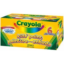 Crayola Washable Kids Paint Set, 6 Colours