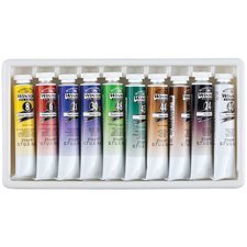 Windsor & Newton Oil Paints, 10 tubes