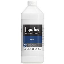 Liquitex Gesso Acrylic Medium, White, 946 mL