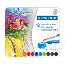 Staedtler Watercolour Crayons, 12
