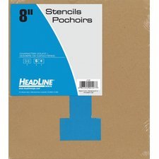 Paint & Lettering Stencils, 8" Numerals