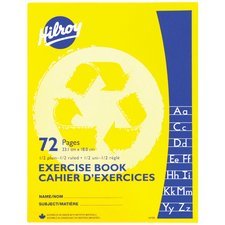 Hilroy Exercise Books, Half plain/Half ruled