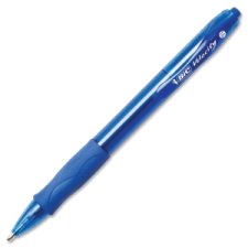 BIC Velocity Retractable Pen, Blue