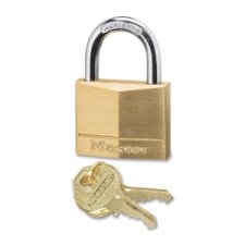 Master Lock Solid Body Padlock, 7/8" Shackle