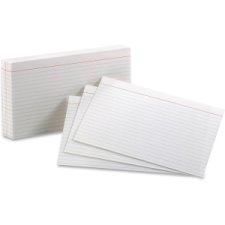 Oxford Ruled Index Cards, 5" x 8"
