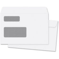 Quality Park T4 Double Window Envelopes, 500