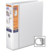 Deluxe Quickfit Heavy Duty File Binder, 3", White