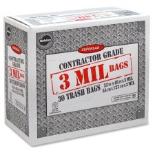 Ralston SuperSak Contractor Garbage Bags,33" x 48"