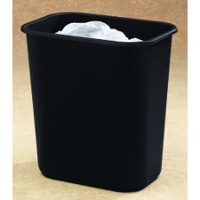 Wastebasket, Black