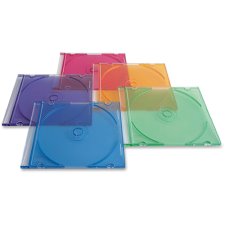 Verbatim CD/DVD Colour Slim Jewel Cases