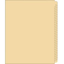 Single Alpha Litigation Tabs, Legal B
