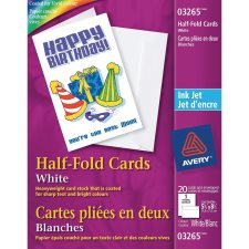 Avery Half-Fold Greeting Cards