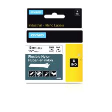 Dymo Rhino Flexible Label Tape, White