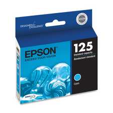 Epson 125 Inkjet Cartridge T125220-S Cyan