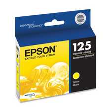 Epson 125 Inkjet Cartridge T125420-S Yellow