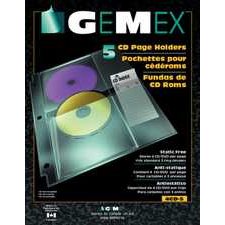 Gemex CD/DVD Page Holders
