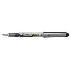 Pilot Vpen Disposable Fountain Pen, Black