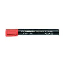 Staedtler Lumocolour DrySafe Permanent Marker Red