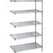 Chromate Wire Shelving, 5 Shelves Add On