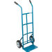 Rubber Wheel Hand Truck, Dual Handle