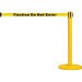 FreeStanding Caution Do Not Enter Barrier w/oWheels