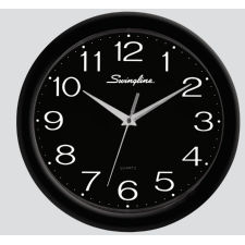 Swingline Black Fashion Wall Clock