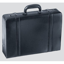 Mancini Expandable Attache Case, Black