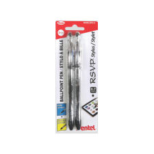 Pentel R.S.V.P. Stylus Ballpoint Pens, Black