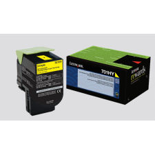 Lexmark Laser Cartridge #701Y Yellow