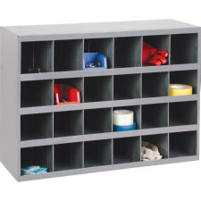 Steel Storage 24 Bin Cabinet