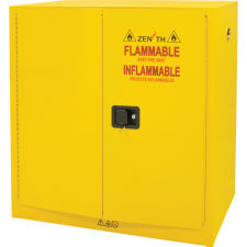 Flammable Storage Cabinet, 30 Gal Capacity