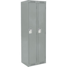 Clean Line Economy Single Tier Lockers, Bank of 2