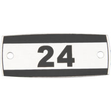 Number Plates , Set of 1 to 25
