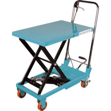 Hydraulic Scissor Lift Table, 330 Load Cap Lbs