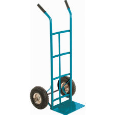 Pneumatic Wheel Hand Truck, Dual Handle