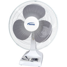 16" Oscillating Desk Fans with Push Buttons