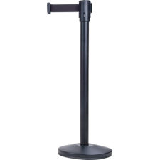 Free Standing Crowd Control Barrier w/o Wheels Blk