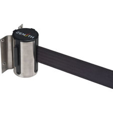 Wall Mount Barrier, Stainless Steel and Black