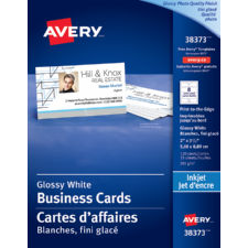 Avery Glossy Photo Quality Business Cards