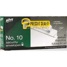 Hilroy Press-It Seal-It Envelopes, Security