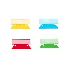 OP Brand Flexible Tabs, 3 1/2" Assorted