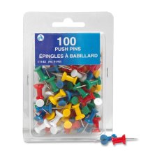 Selectum Push Pins, Assorted